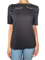 Polera Bordado Canutillos