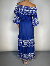 Set Blusa Y Falda Bordado