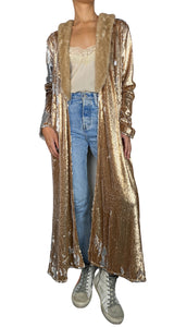 Kimono Lentejuelas Bronce Blank NYC by Magma