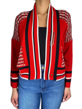 Sweater Rojo Broche