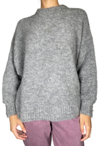 Sweater Gris Alpaca