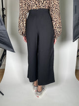 Pantalón Negro De Tela