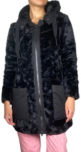 Abrigo Piel Sintética