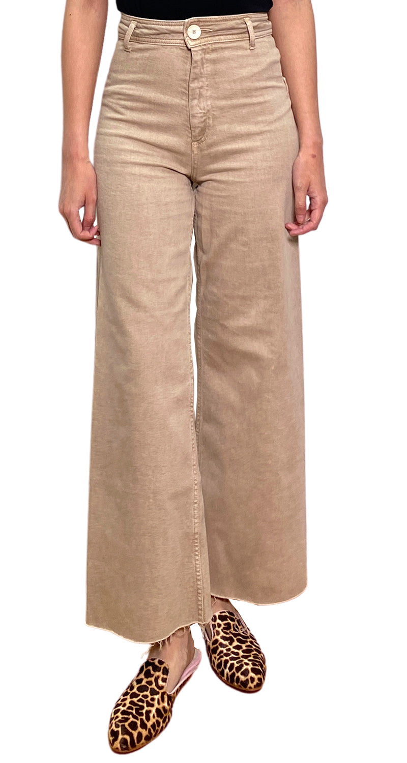 Wide Leg Pantalones Straight Mujer Zara Vaqueros Rectos Vaqueros