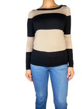 Sweater Rayas Lana Merino
