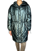 Parca Verde Metálico