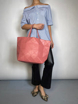 Cartera Origami Cuero