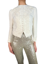 Chaqueta Viscosa Y Lino