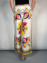 Pantalón Estampado Satinado