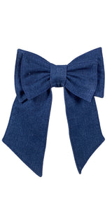 Pinche Rosetón Denim Reciclado