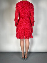 Vestido Pink Animal Print