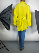 Vestido Seda Amarillo