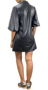 Vestido Cuero Vegano