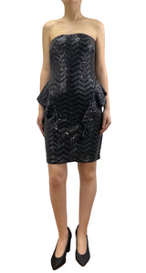 Vestido Lentejuelas Negro