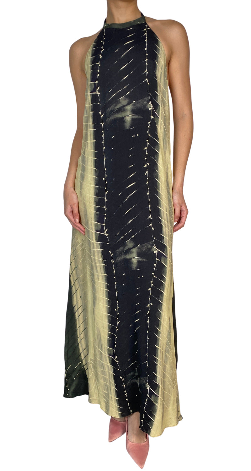 Jessamy Vestido Maxi Tie-Dye de Un Hombro