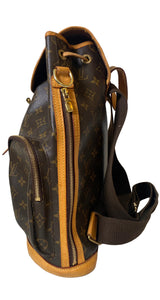 Mochila Monogram Café