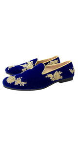 Mocasines Velvet Azul
