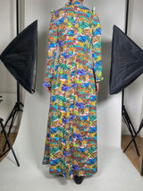 Vestido Elasticado Multicolor