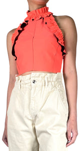 Top Maru Naranjo Fluorescente.