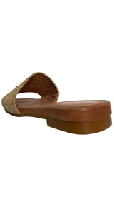 Sandalias Tejidas Café