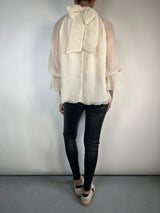 Blusa Puntos Bordados