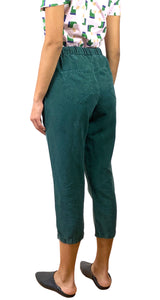 Pantalón de Tela Verde