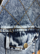 Chaqueta Larga Denim