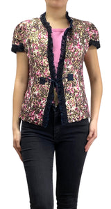 Chaleco Phuket Print Night Jackard