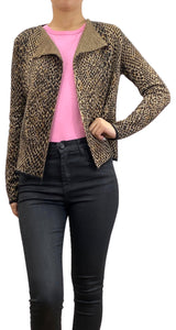 Sweater Abierto Animal Print
