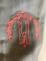 Chaqueta Verde Grisáceo Bolsillos