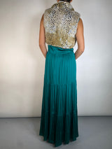 Chaqueta Sin Mangas de Piel Sintética