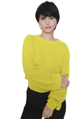 Sweater Jacqueline de Yong Viva Oda Verde - Calce Regular