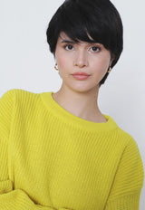 Sweater Jacqueline de Yong Viva Oda Verde - Calce Regular