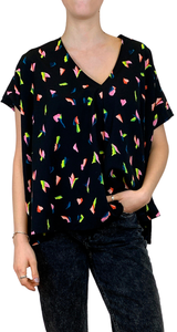 Polera Motivos Abstractos