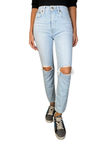 Jeans High Rise Ankle Crop