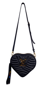 Bandolera Heart Black