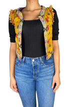 Chaqueta sin Mangas Bordada