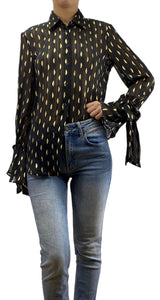 Blusa Traslucida Negra