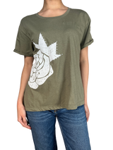 Polera Rose Militar