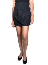 Falda Mini Negra Vuelos