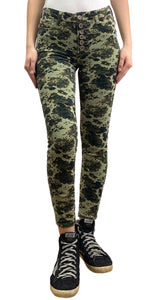 Pantalón Cotelé Verde