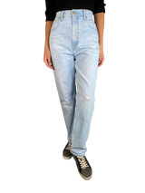 Jeans High Slim Straight