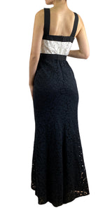 Vestido Black and White