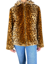 Chaqueta Animal Print Peluda