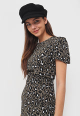 Vestido Apricot Khaki - Calce Regular