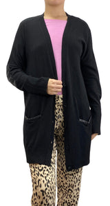 Sweater Negro Botones