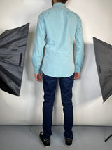 Camisa Slim Fit Verde