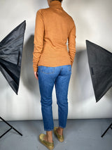 Sweater Camel Cuello Alto