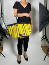 Bolso Amarillo Tejido