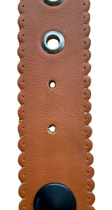 Cinturón Café Tachas